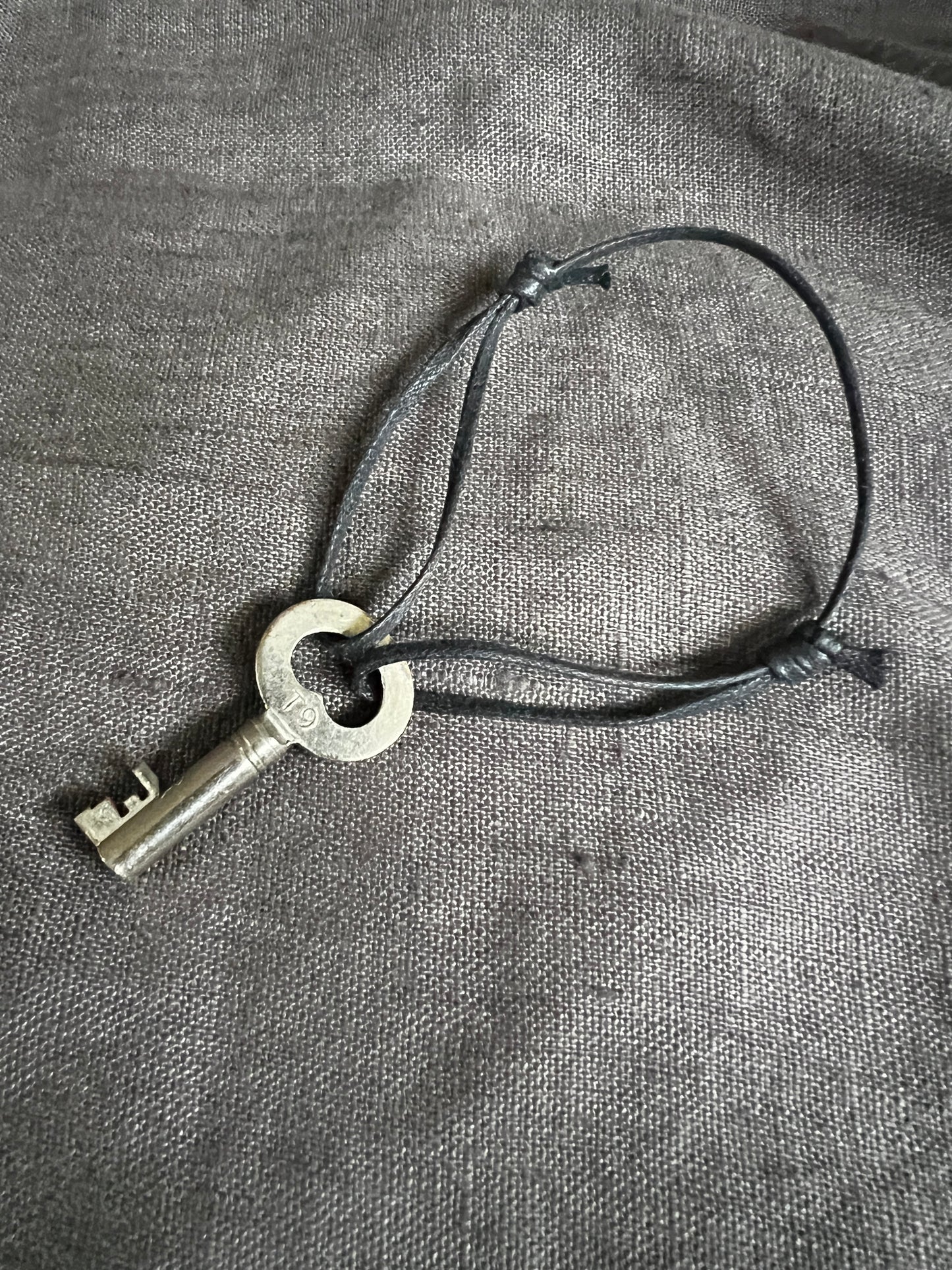 Silver Key Amulet